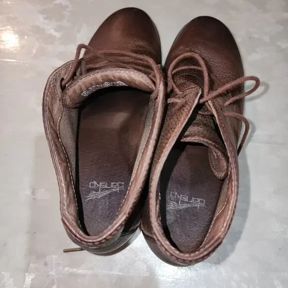 Leather Dansko Women's Joy Ankle Bootie Dansko Joy Black